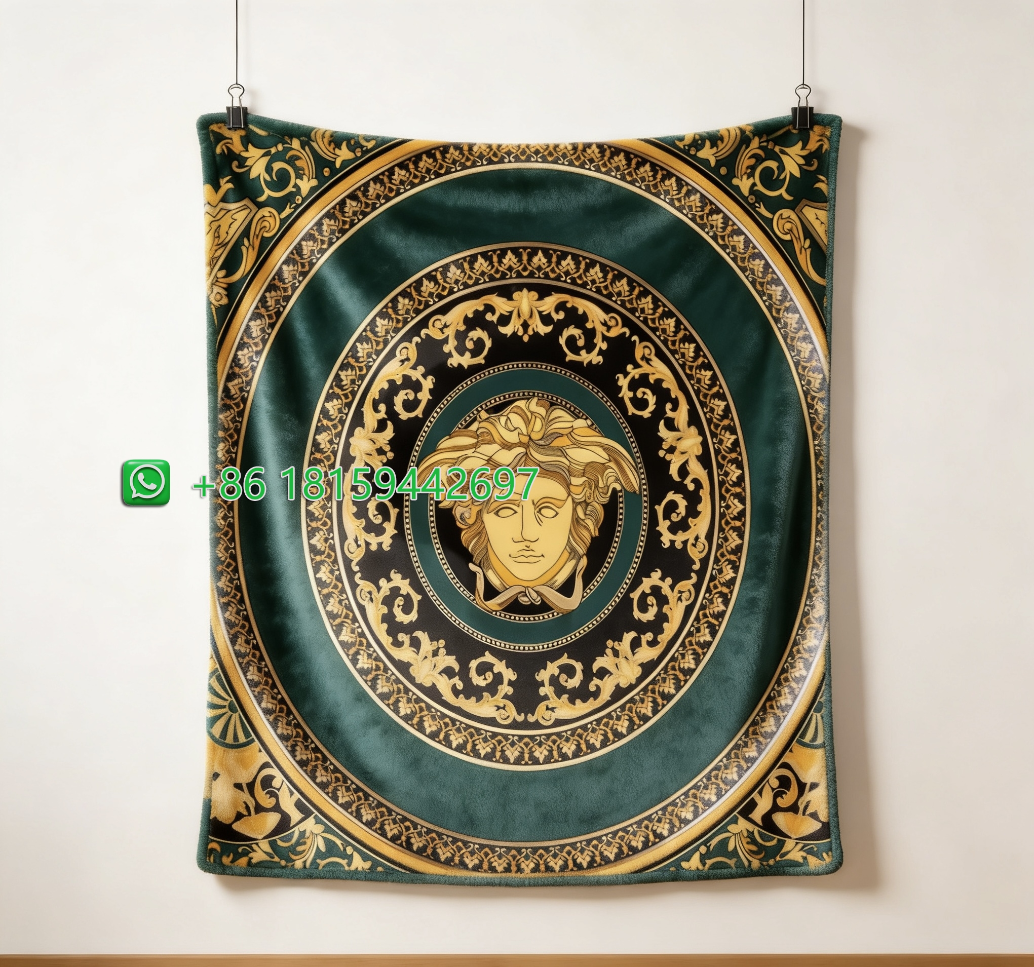 Versace Throw Blankets